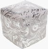 Crescent Pouf, Ottoman by Surya, 18" width x 18" height thumbnail