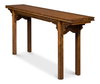 Equestrian Console Table, by Sarreid, 1'3" length x 6'4" width x 2'8" height thumbnail 9