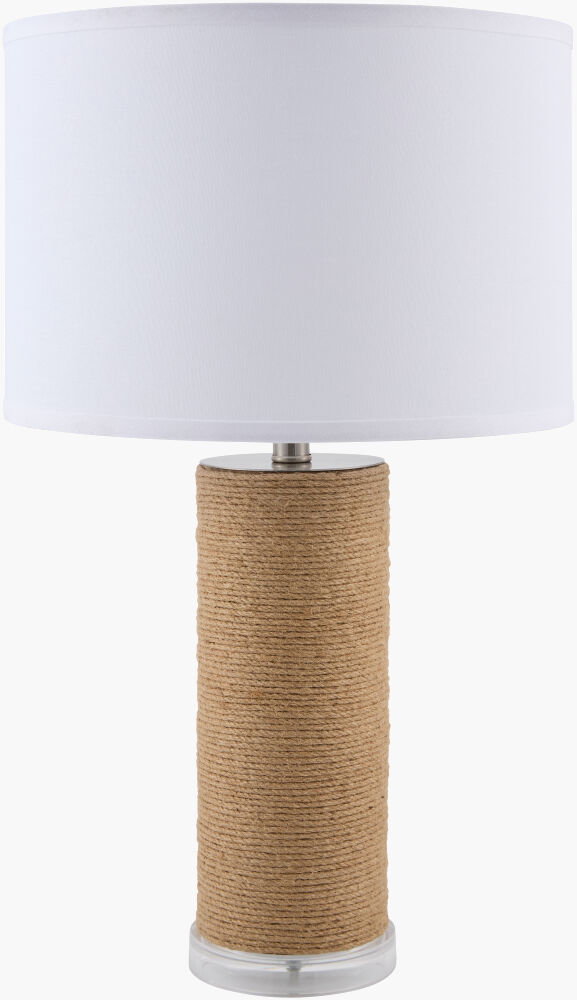 Tidal Sand Accent Table Lamp, by Surya, 15" width x 25" height