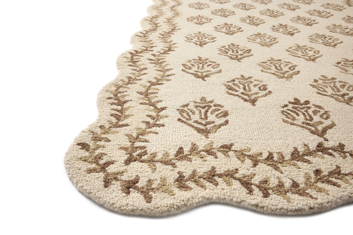 Rifle Paper Co. x Loloi Lisette Rug, 2'6" length x 7'6" width View 5