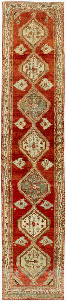 Antique One of a Kind Handmade Rug, by Surya, 16'5" length x 3'6" width