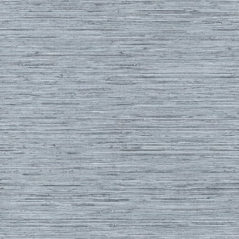 Faux Grasscloth Blue Peel & Stick Wallpaper