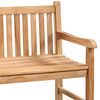 Windsor Outdoor Bench 51', Benche by Dovetail, 51" width x 36" height x 26" depth thumbnail 2