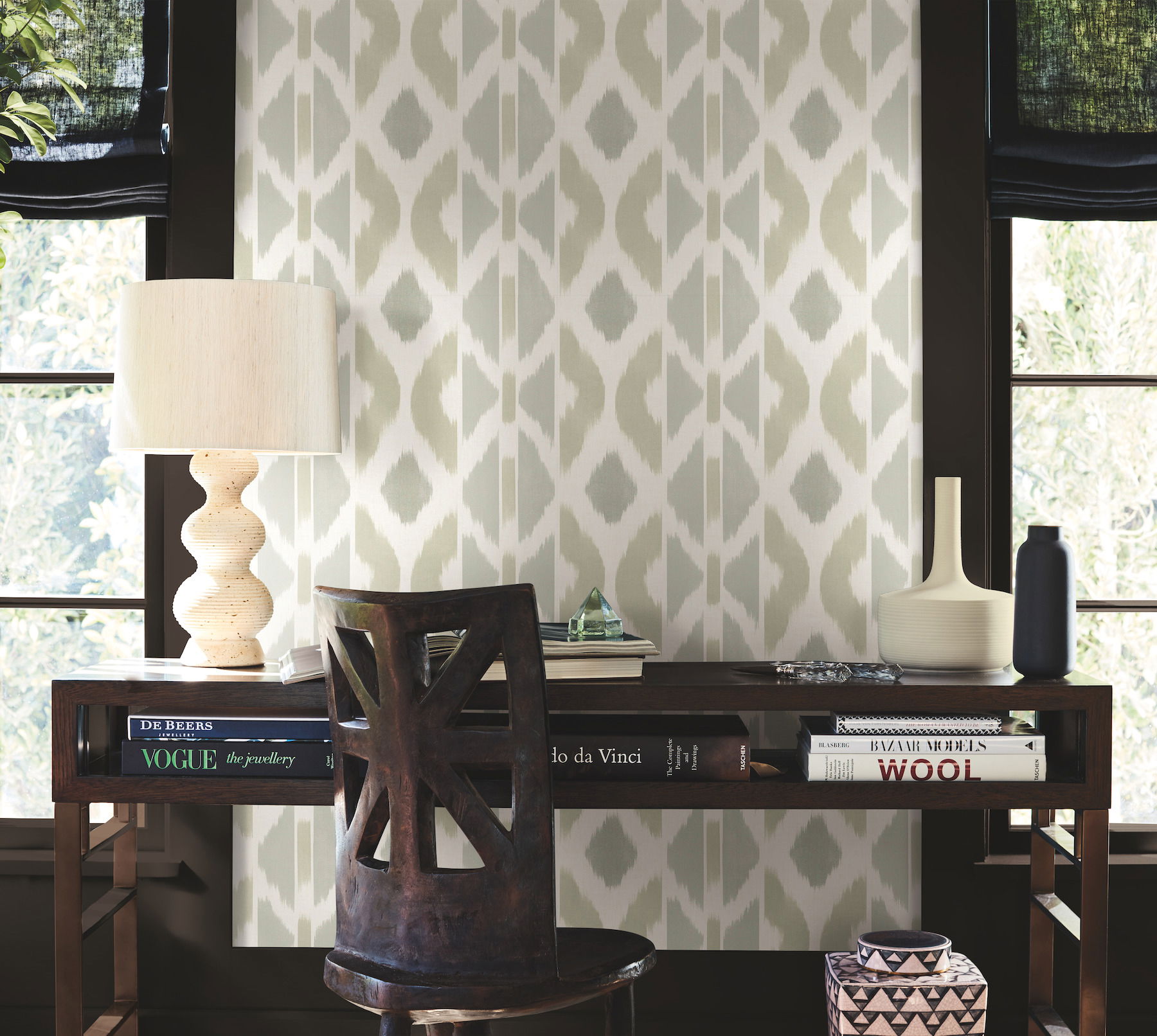 Patan Beige Wallpaper large image 