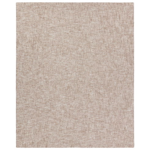 Harding Handmade Indoor/Outdoor Solid Tan/Cream Area Rug (8