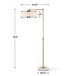 Branch Out Brass Floor Lamp thumbnail 2