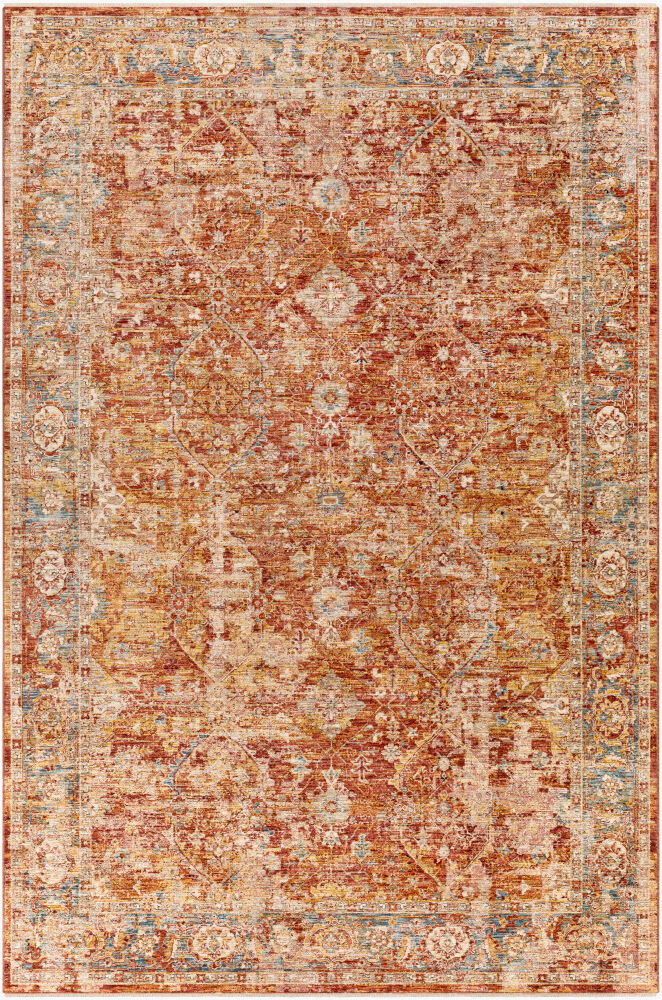 Aspendos Machine Woven Rug, by Surya, 9'6.17" length x 6'6.74" width