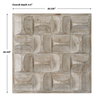 Pickford Wood Wall Decor Natural, by Uttermost, 1'8.12" width x 1'8.12" height x 4.5" depth thumbnail 3