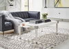 *Lexington Sofa Nottinghill Grey Leather, Sofas & Sectional by Sarreid, 83" length x 31" width x 28" height thumbnail 3
