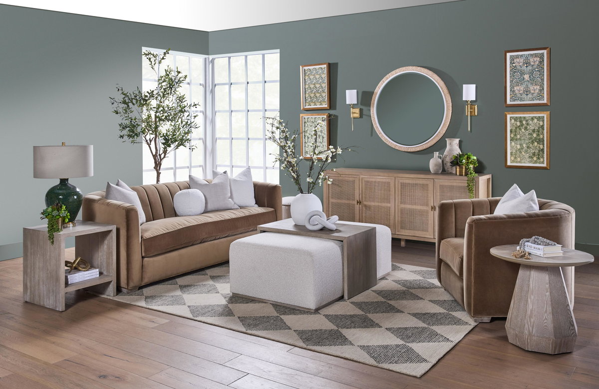 Bronx 87' Channel Back Sofa, Seating by Essentials for Living, 87" width x 31.5" height x 34.5" depth View 12