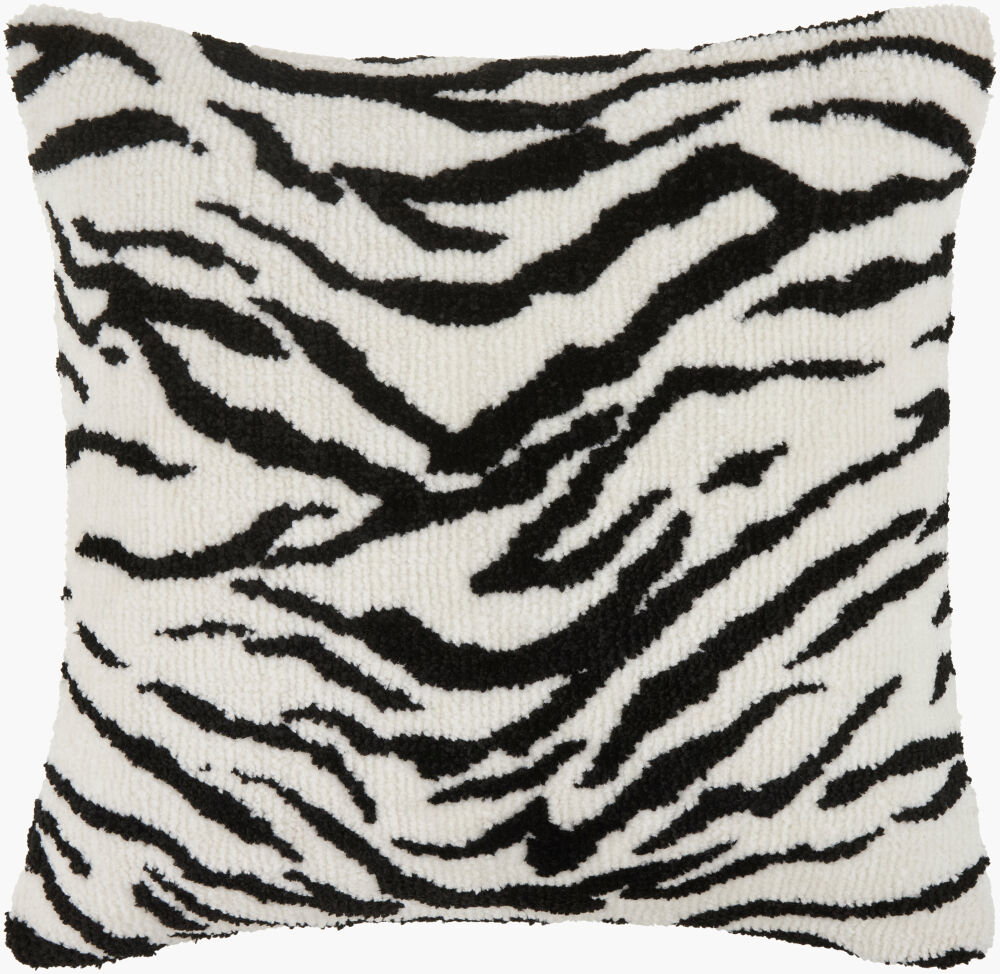Jungle Cat Accent Pillow, Decorative Pillow by Surya, 18" length x 18" width