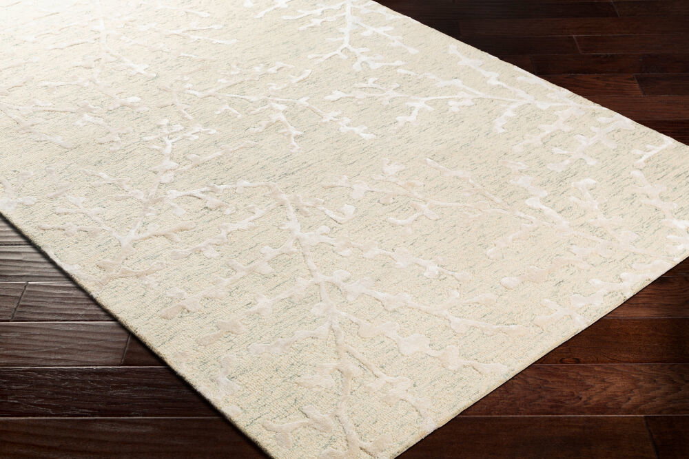 Opus Handmade Rug, by Surya, 1'6" length x 1'6" width