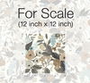 Garden Party Off White & Brown Peel & Stick Wallpaper thumbnail 2