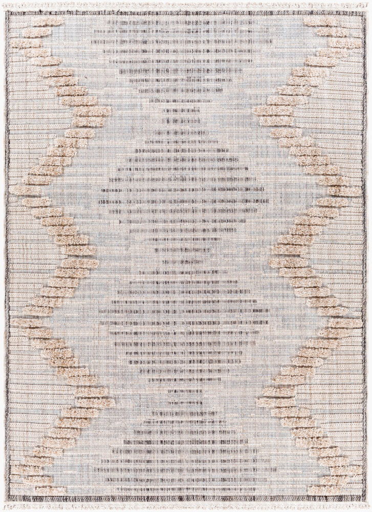 Zaragoza Machine Woven Rug, by Surya, 10'0.08" length x 7'10.49" width