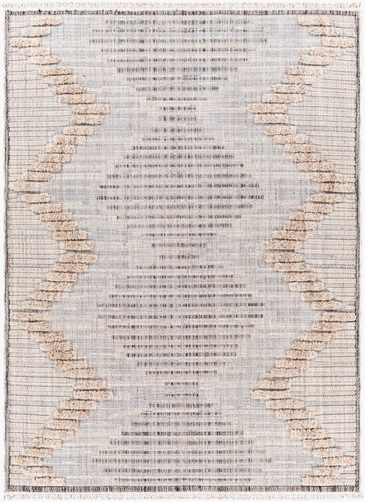 Zaragoza Machine Woven Rug, by Surya, 6'11.86" length x 5'2.99" width