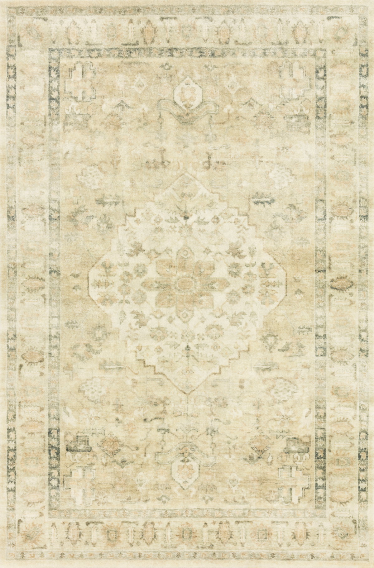 Loloi Rosette Rug, 2'2" length x 3'8" width View 1