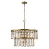 Aurelie 9 Light Round Pendant, Ceiling Light by Uttermost, 28" width x 27.5" height x 28" diameter thumbnail 4
