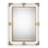 Balkan Modern Gold Wall Mirror thumbnail 0