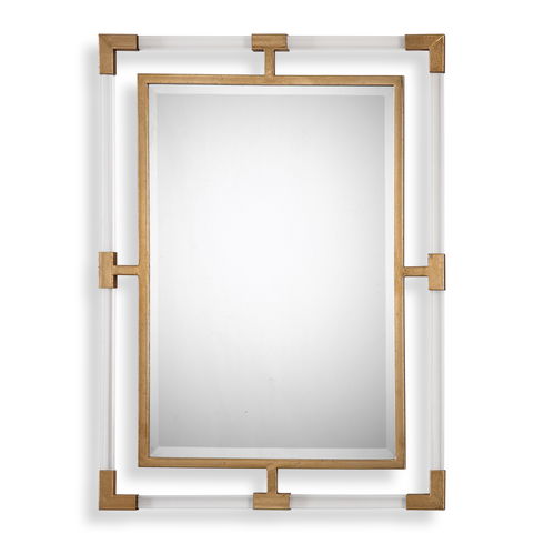 Balkan Modern Gold Wall Mirror