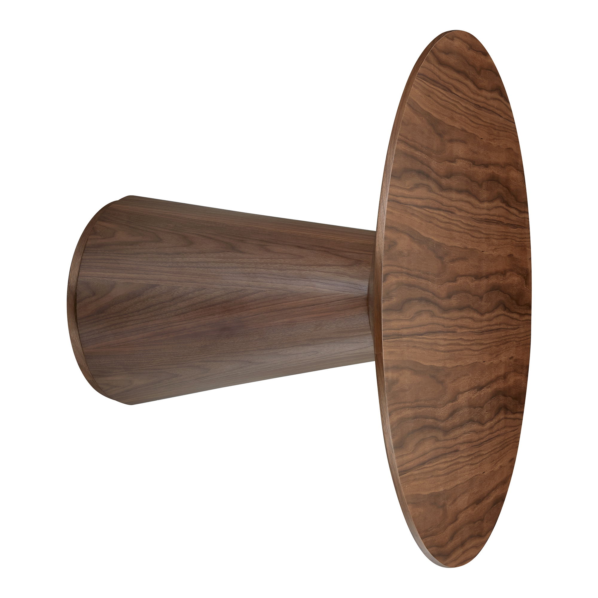 Otago Oval Dining Table Walnut Brown large image 