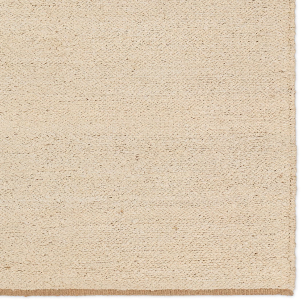 Murrel Handmade Solid Tan Area Rug (8'X10') large image 