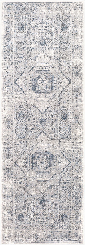 Aisha Machine Woven Rug, by Surya, 7'6.55" length x 2'7.5" width