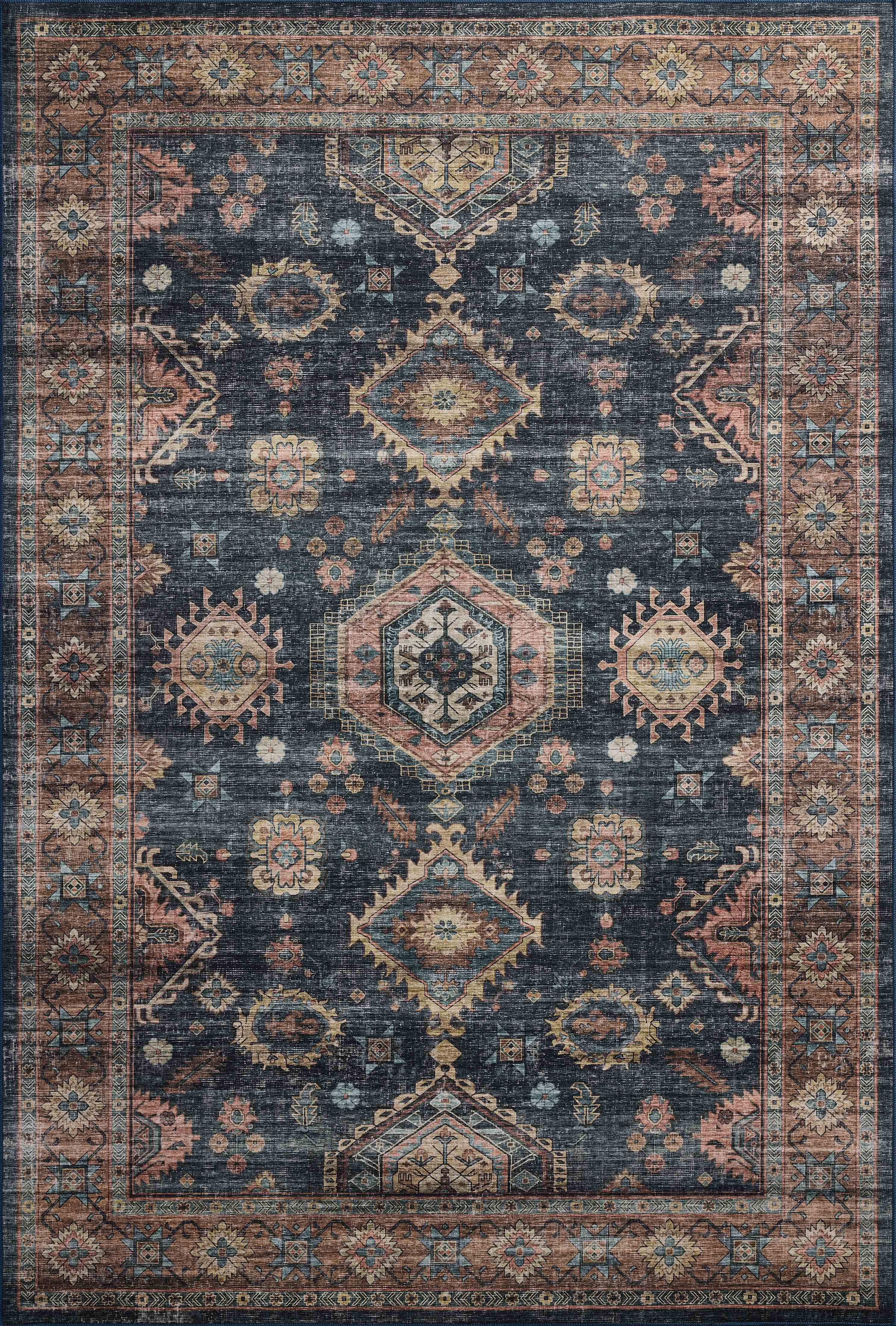 Loloi II Anniston Rug, 2'6" length x 7'6" width View 1