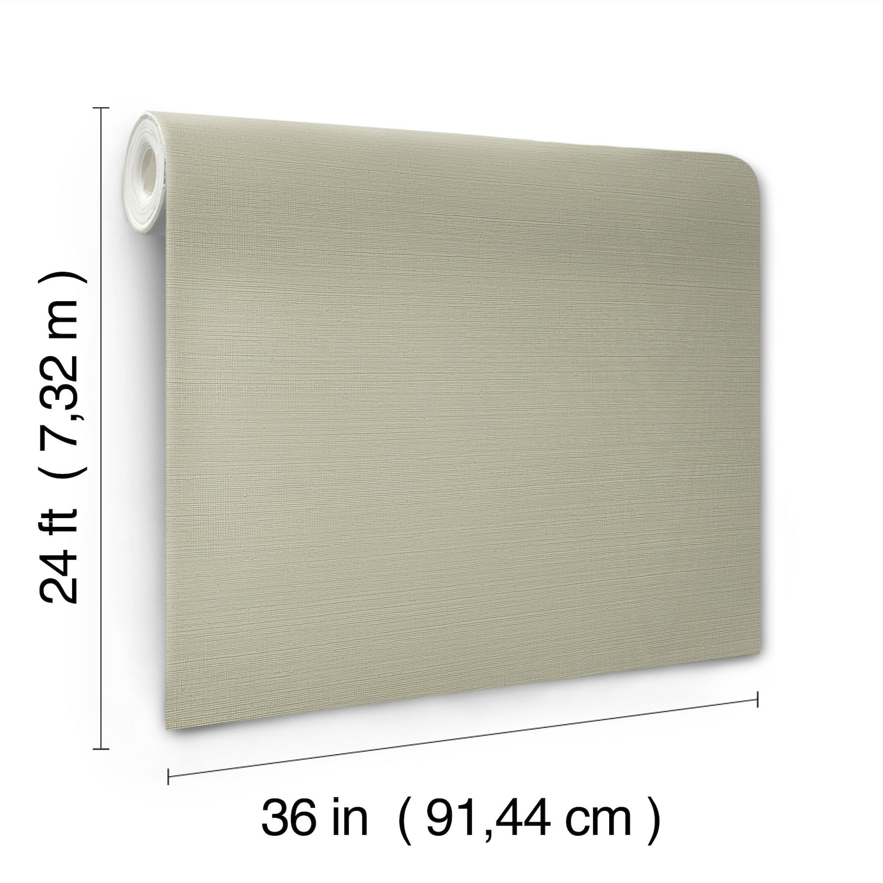 Maguey Sisal Putty Wallpaper large image 