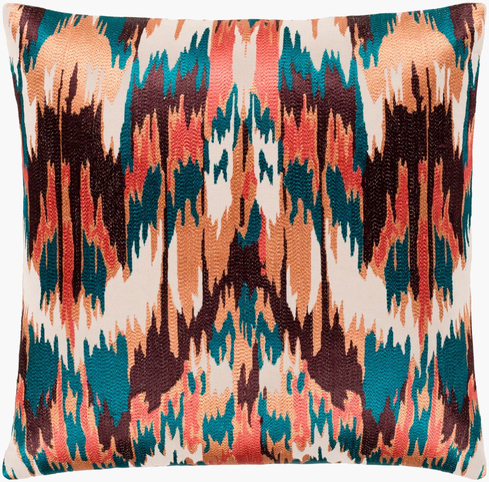 Ara Accent Pillow, Decorative Pillow by Surya, 18" length x 18" width