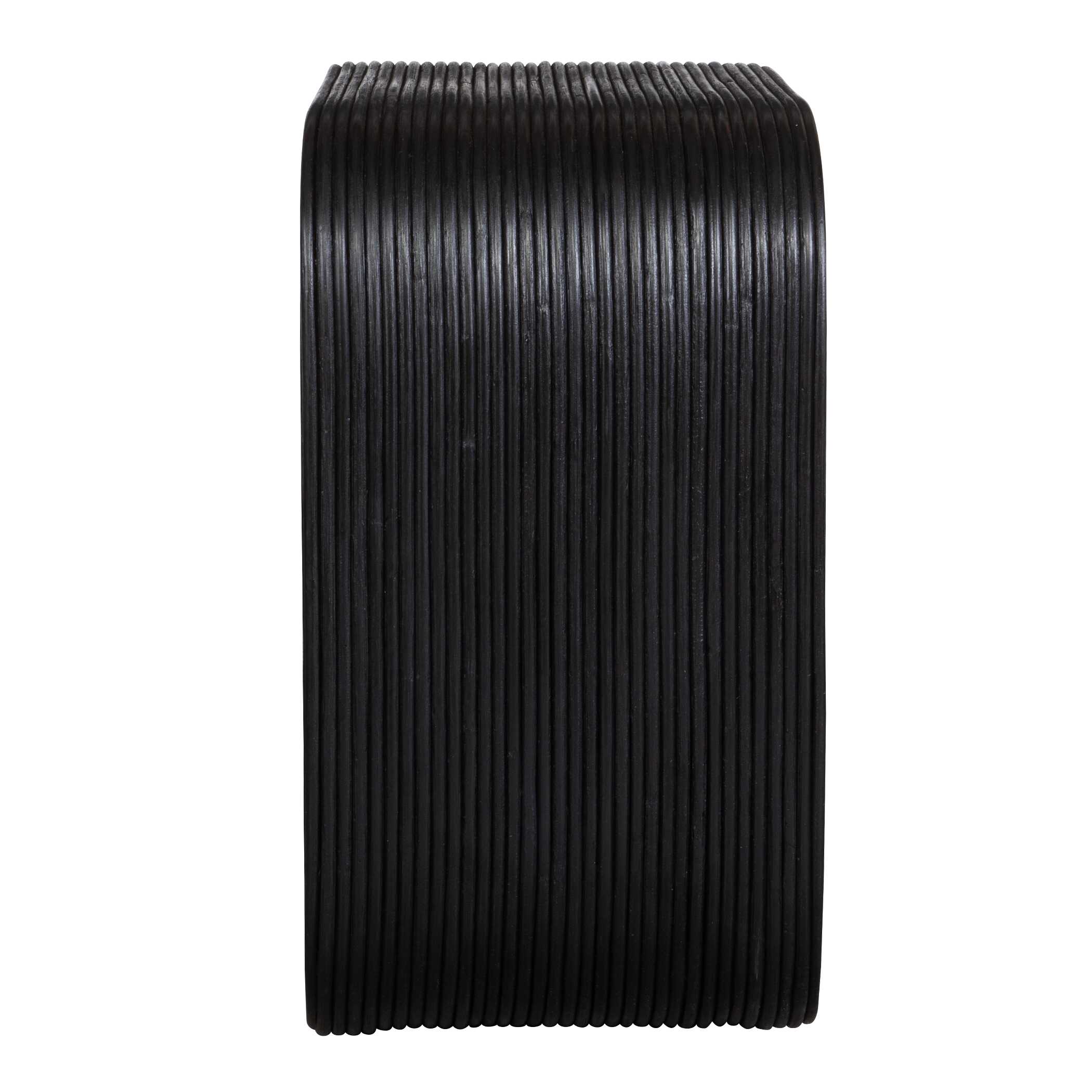 Compton Rattan Side Table, Furniture by Uttermost, 23.5" width x 25" height x 13.5" depth View 6