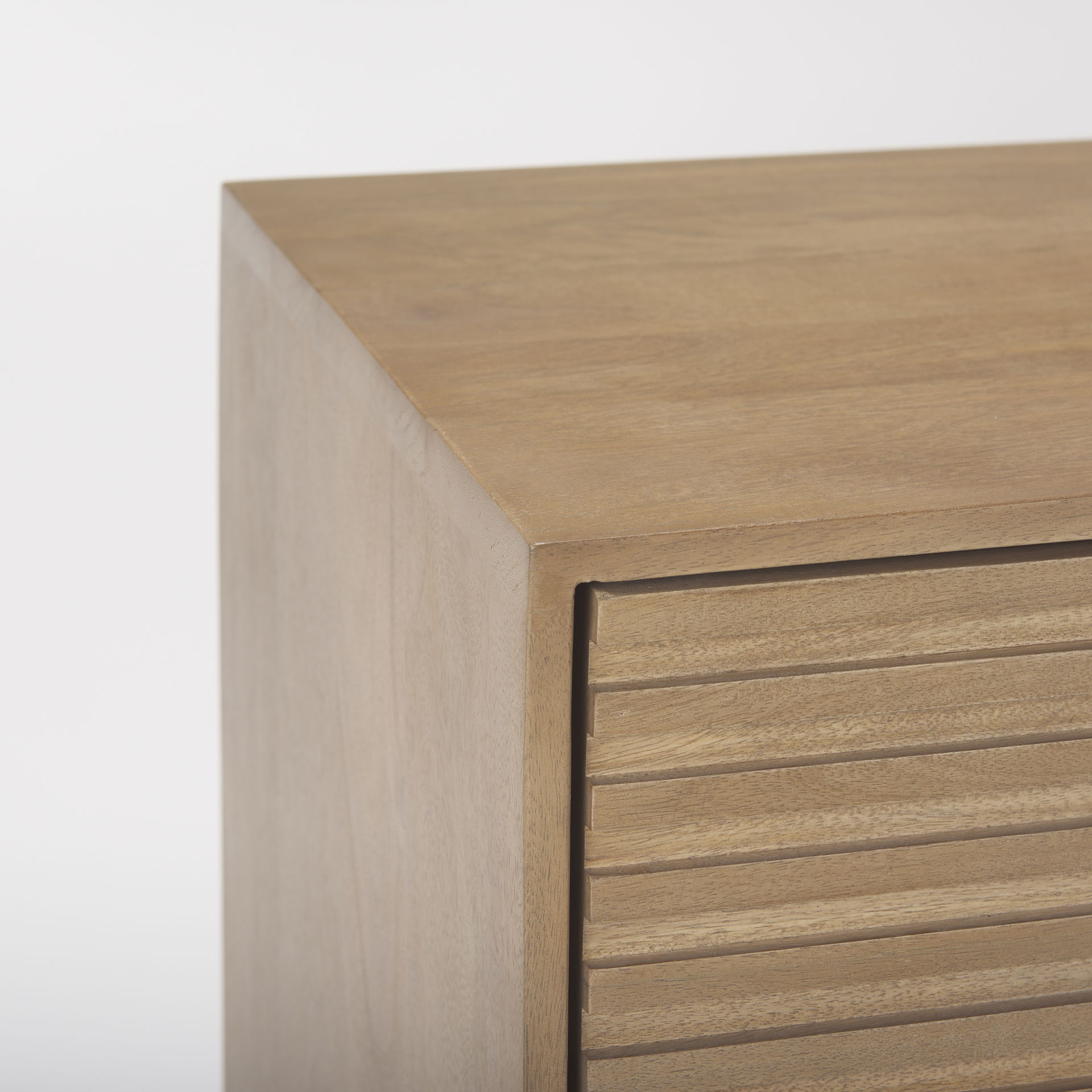 Sable  Light Brown Wood Accent Cabinet large image 