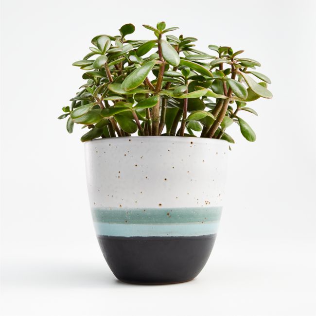 Online Designer Kitchen Aveiro Medium Blue Planter