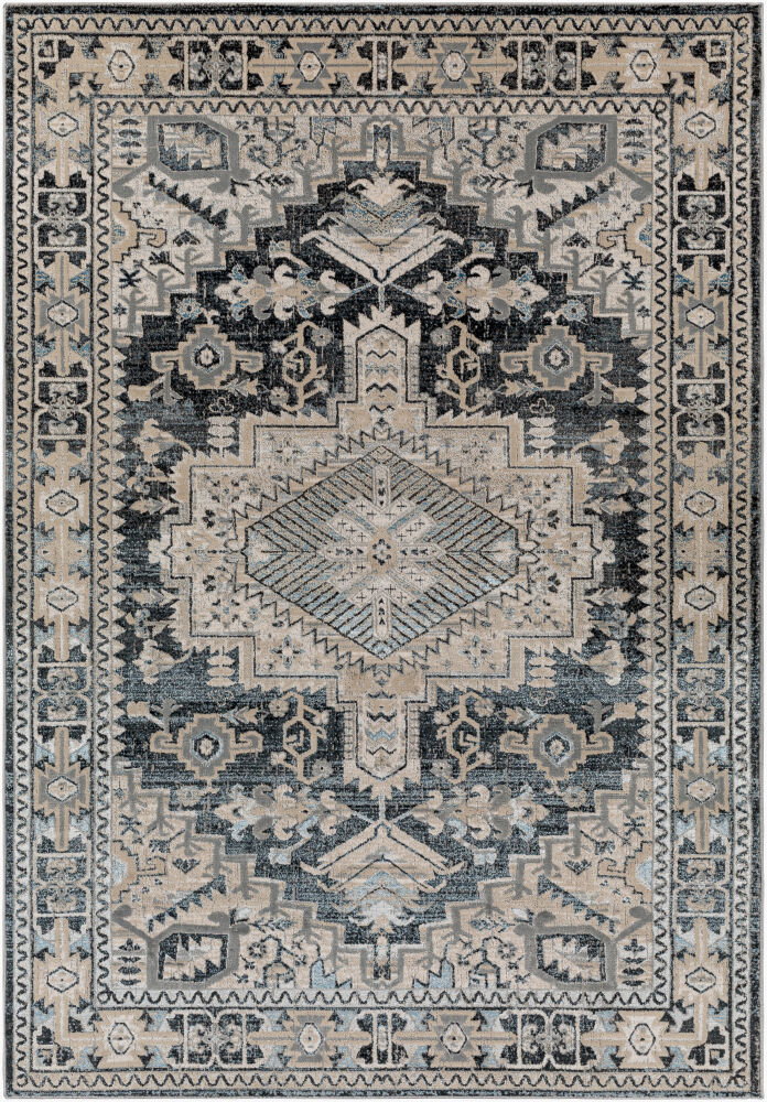 Impulse Machine Woven Rug, by Surya, 2'11.43" length x 1'11.62" width