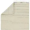 Keoka Striped Hand-Knotted Wool Area Rug in Cream/Gray thumbnail 1