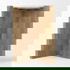 Bianca Wood and Marble Accent Table thumbnail 4