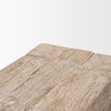 McArthur Whitewash Reclaimed Wood Bench thumbnail 5