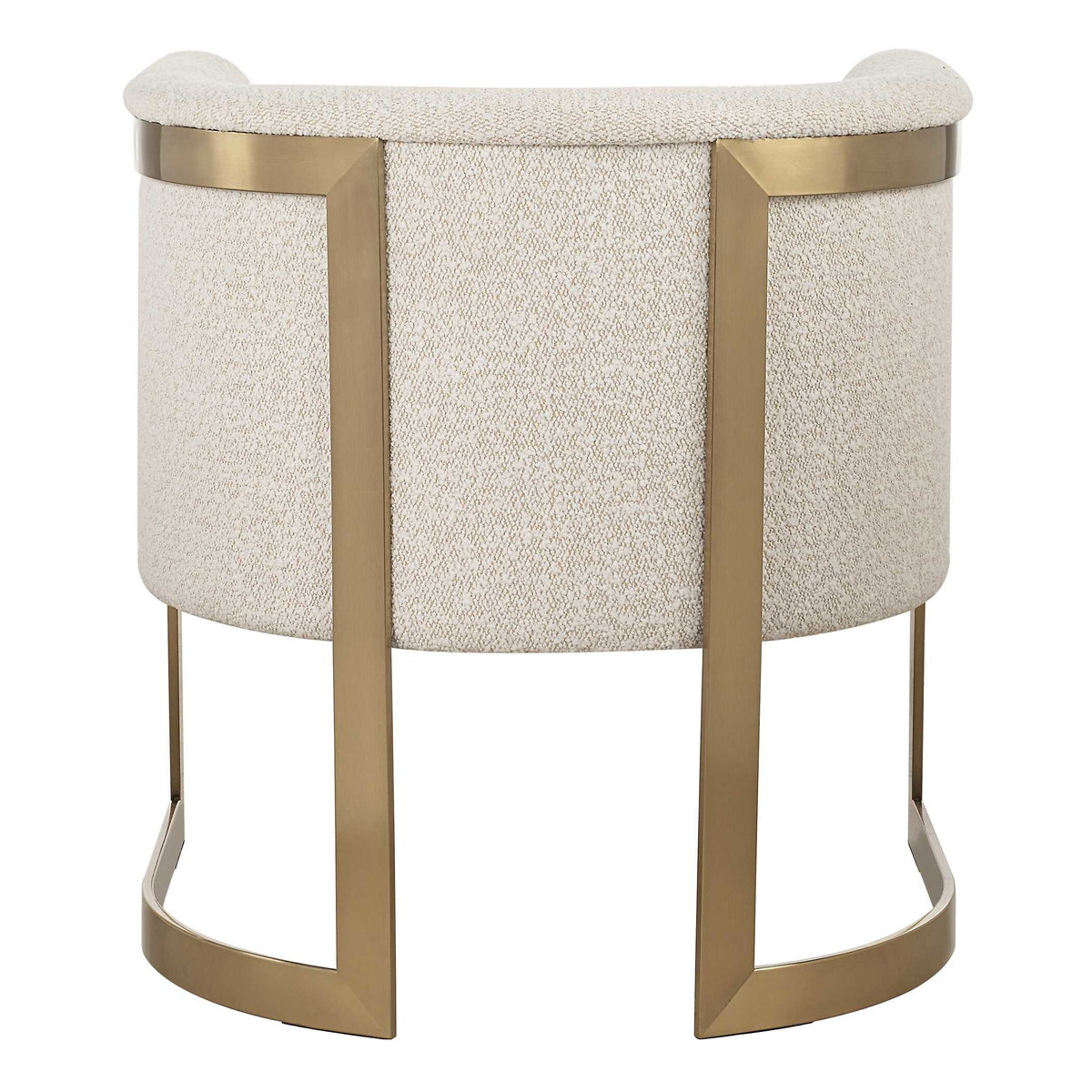 Bellina Plush Barrel Chair, Accent Chair by Uttermost, 28" width x 31" height x 29" depth View 7