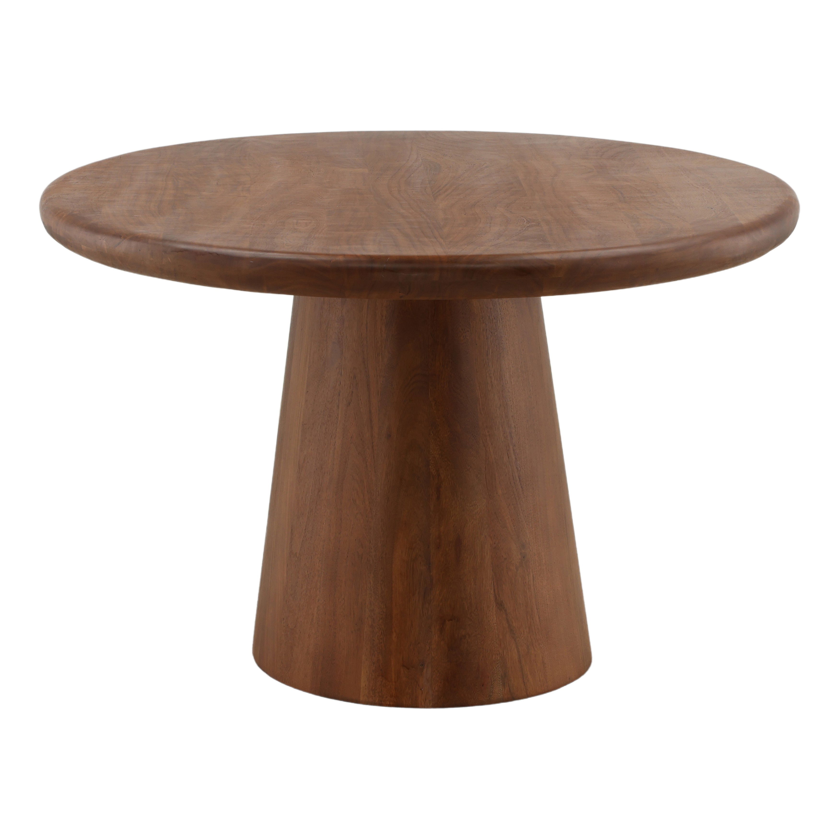 Fenway Dining Table Brown, by Dovetail, 78" width x 30" height x 47" depth View 3