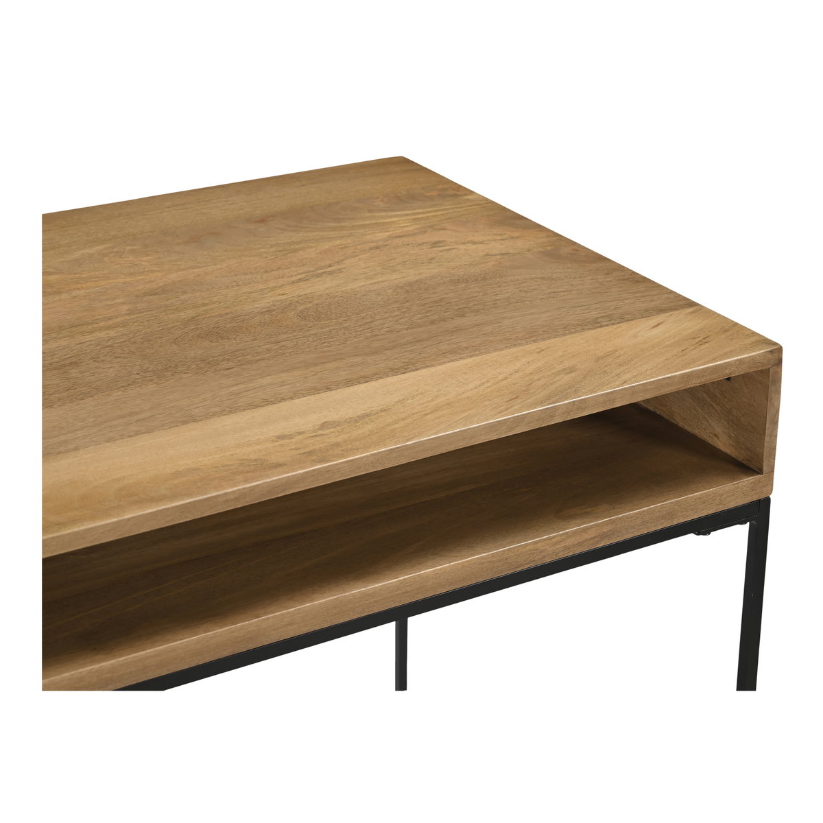 Colvin Desk Natural, by Moe's Home, 60" width x 30" height x 24" depth View 6