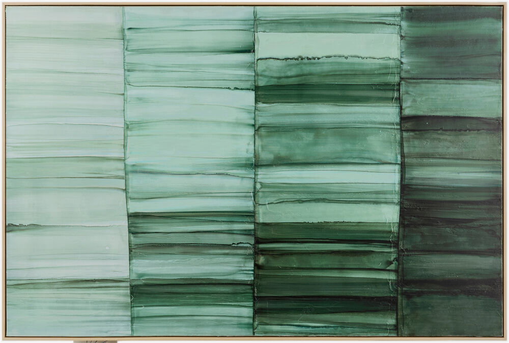 Connection Framed Art, Painting by Surya, 32" width x 48" height