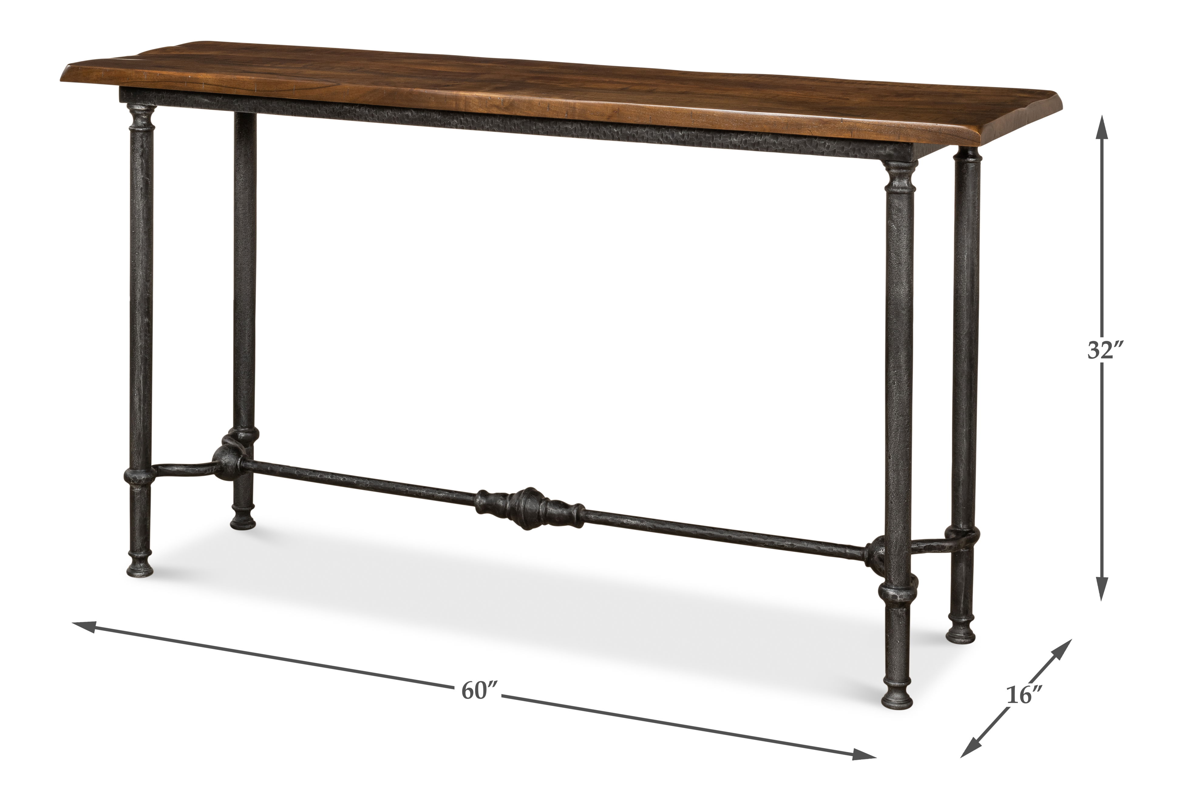 Layton Lodge Console Table, Natural Fnsh large image 
