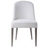 Brie Armless Chair White Set Of 2 0 Brie Armless Chair White Set Of 2 thumbnail 0