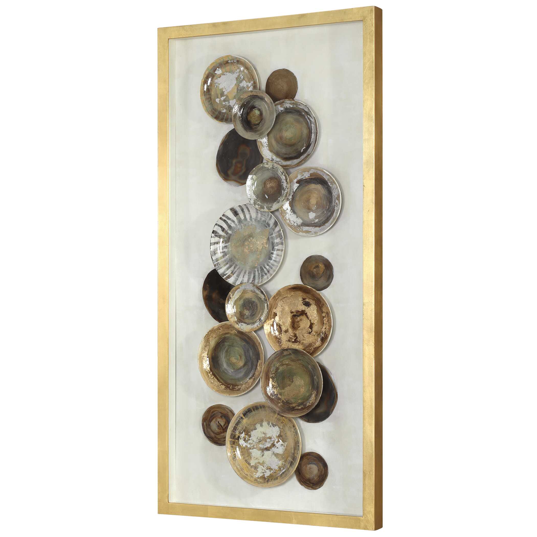 Myla Antique Plate Shadow Box large image 