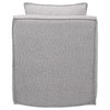 Welland Gray Swivel Chair, Accent Chair by Uttermost, 27.5" width x 28.5" height x 33.5" depth thumbnail 7
