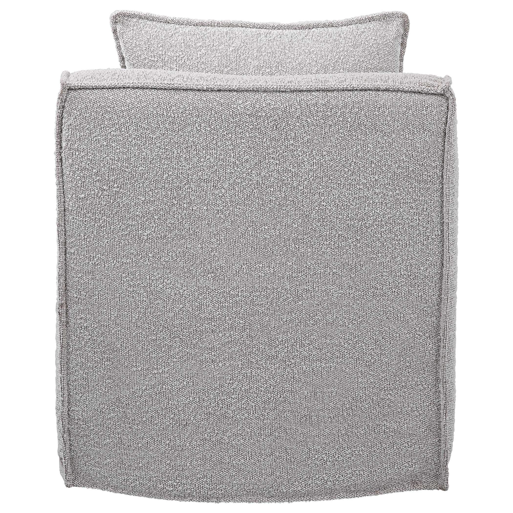 Welland Gray Swivel Chair, Furniture by Uttermost, 27.5" width x 28.5" height x 33.5" depth View 7