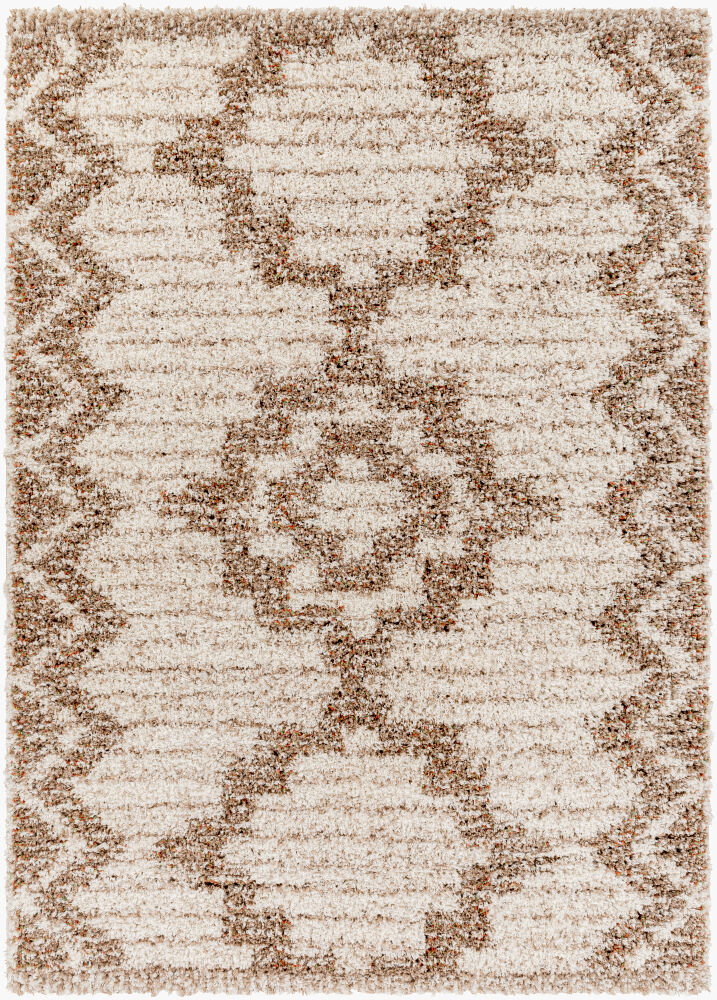 Capella Shag Machine Woven Rug, by Surya, 1'3.75" length x 1'3.75" width