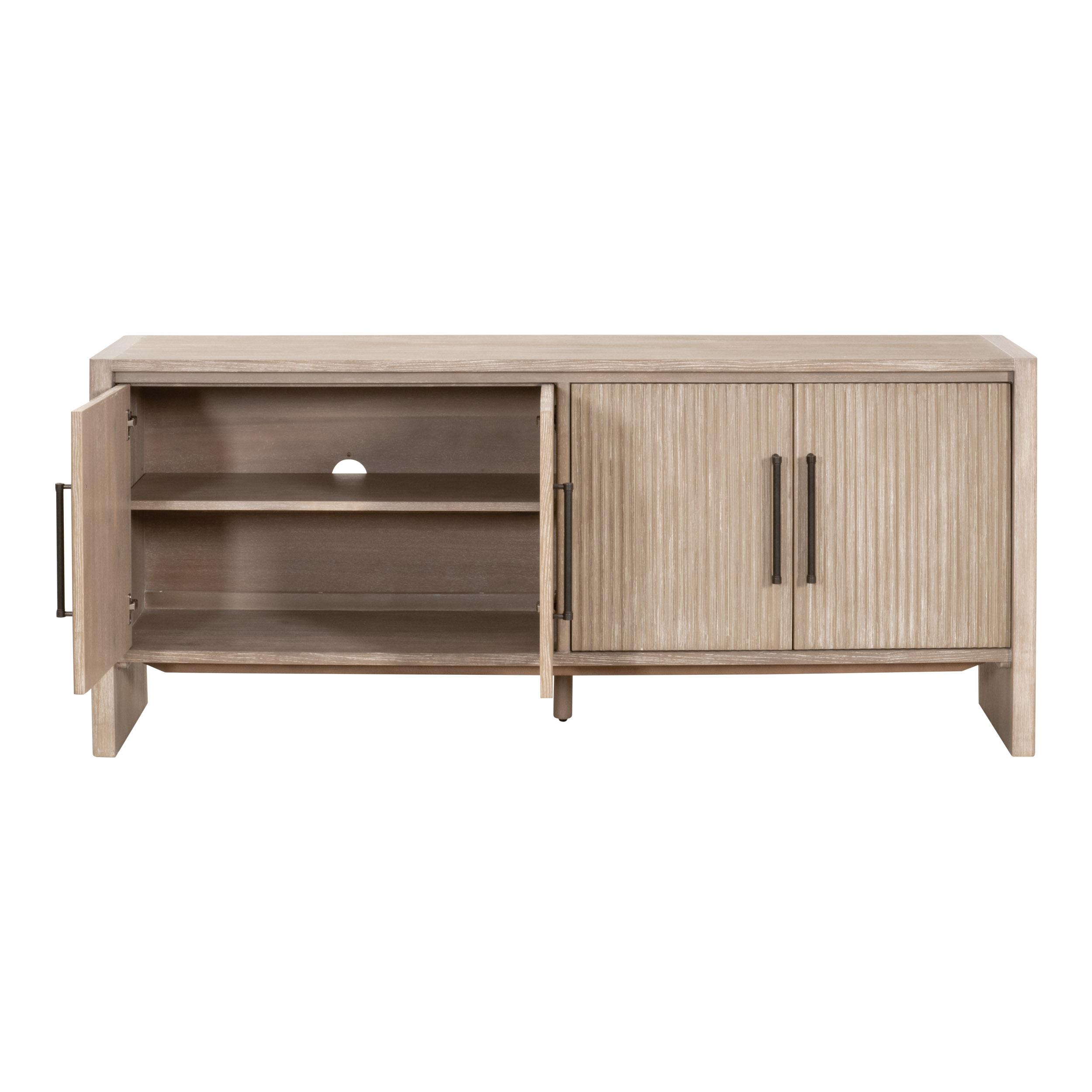 Halloway Media Sideboard, Cabinets & Sideboard by Essentials for Living, 74" width x 32" height x 18.5" depth View 4