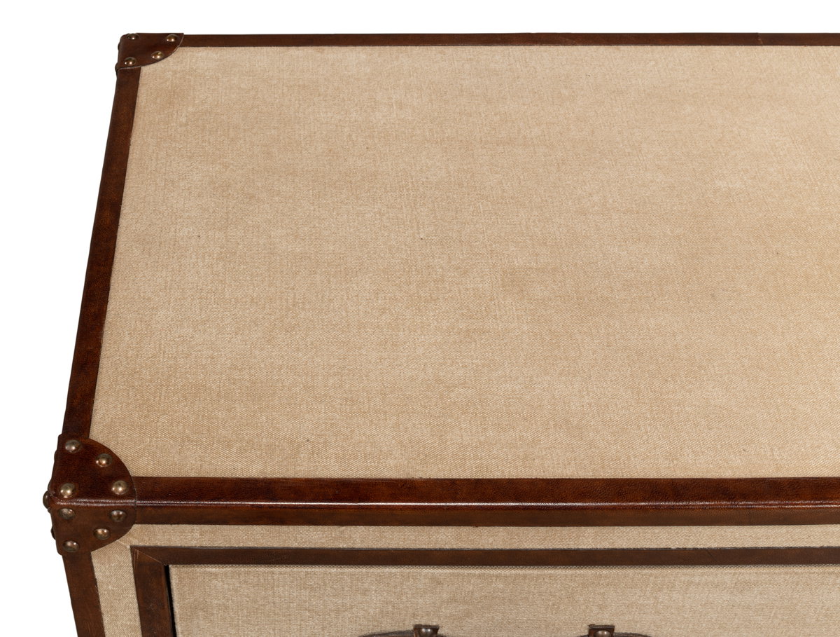 French Art Deco Commode, by Sarreid, 1'4" length x 3' width x 2'8" height View 10