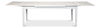 Rect. Extension Dining Table, White thumbnail 9