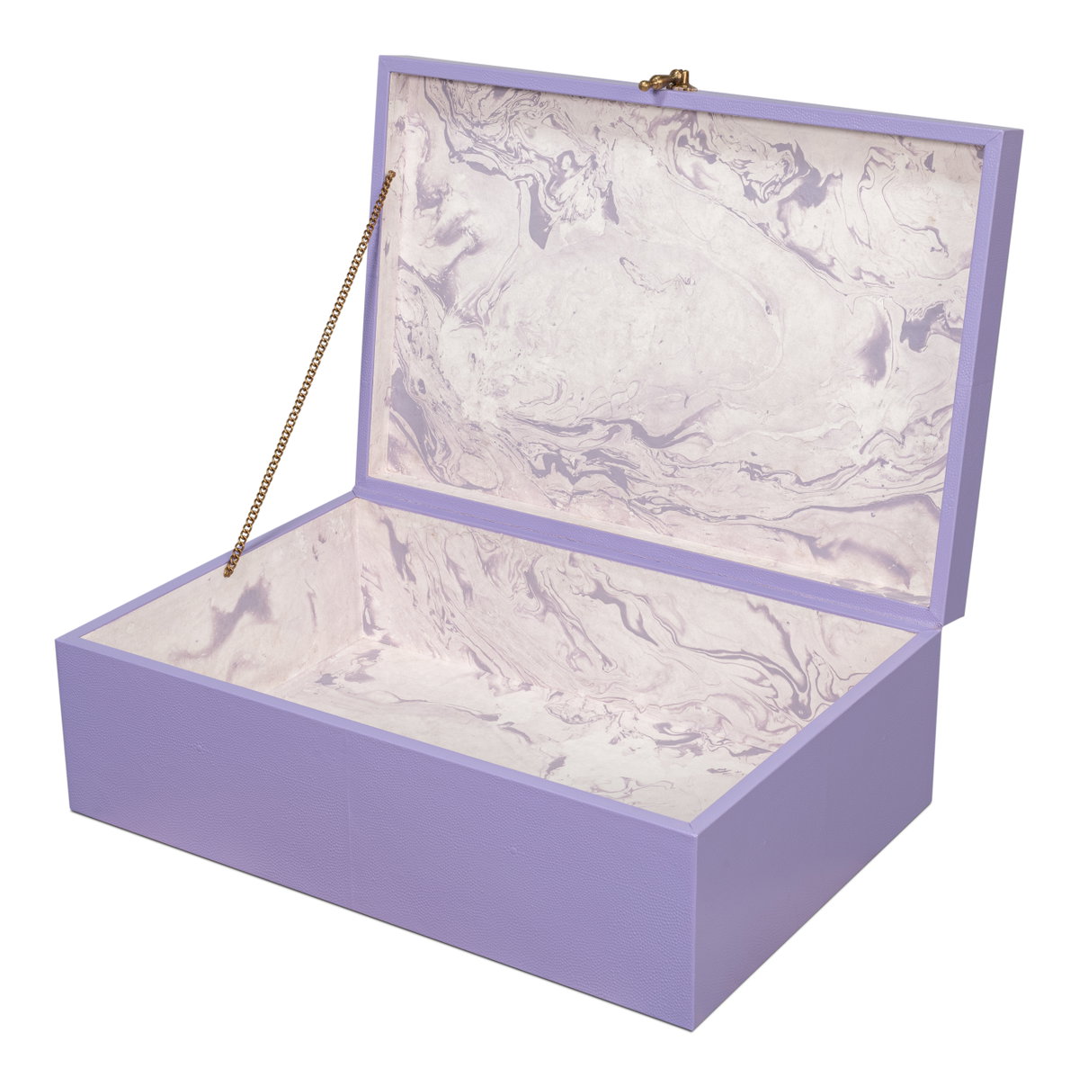 Cosmos Nesting Boxes S/3 Lilac, by Sarreid, 1'4" length x 2' width x 8" height View 11